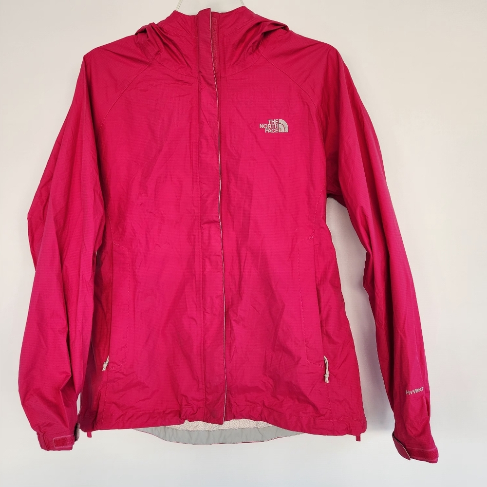 The North Face Women's Pink Packable Rain Jacket